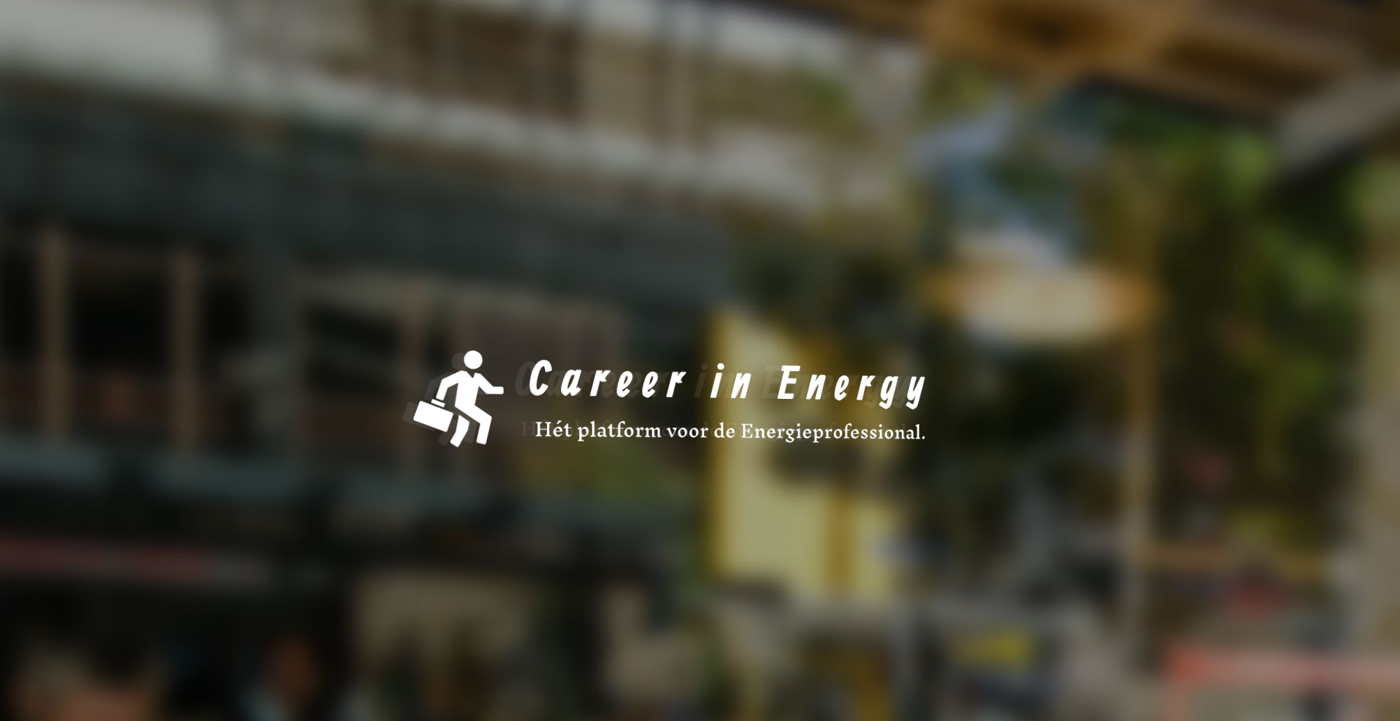 Welkom bij   Career in Energy